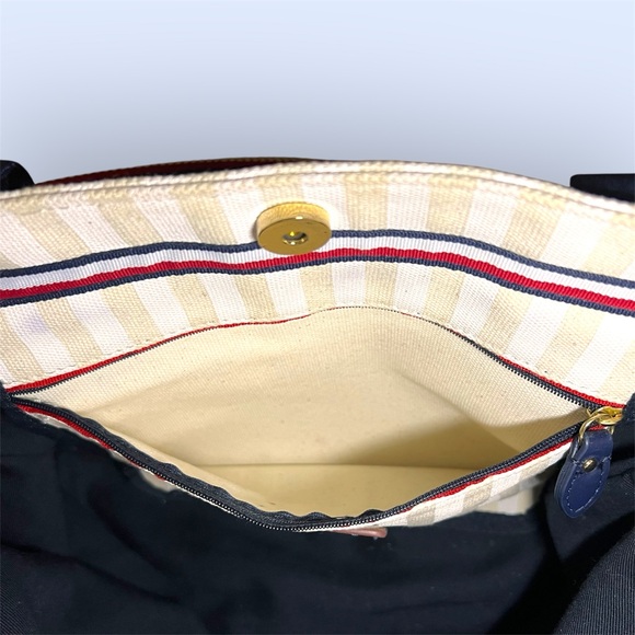 Tommy Hilfiger Floral Embroidered Tote Bag - Picture 6 of 6